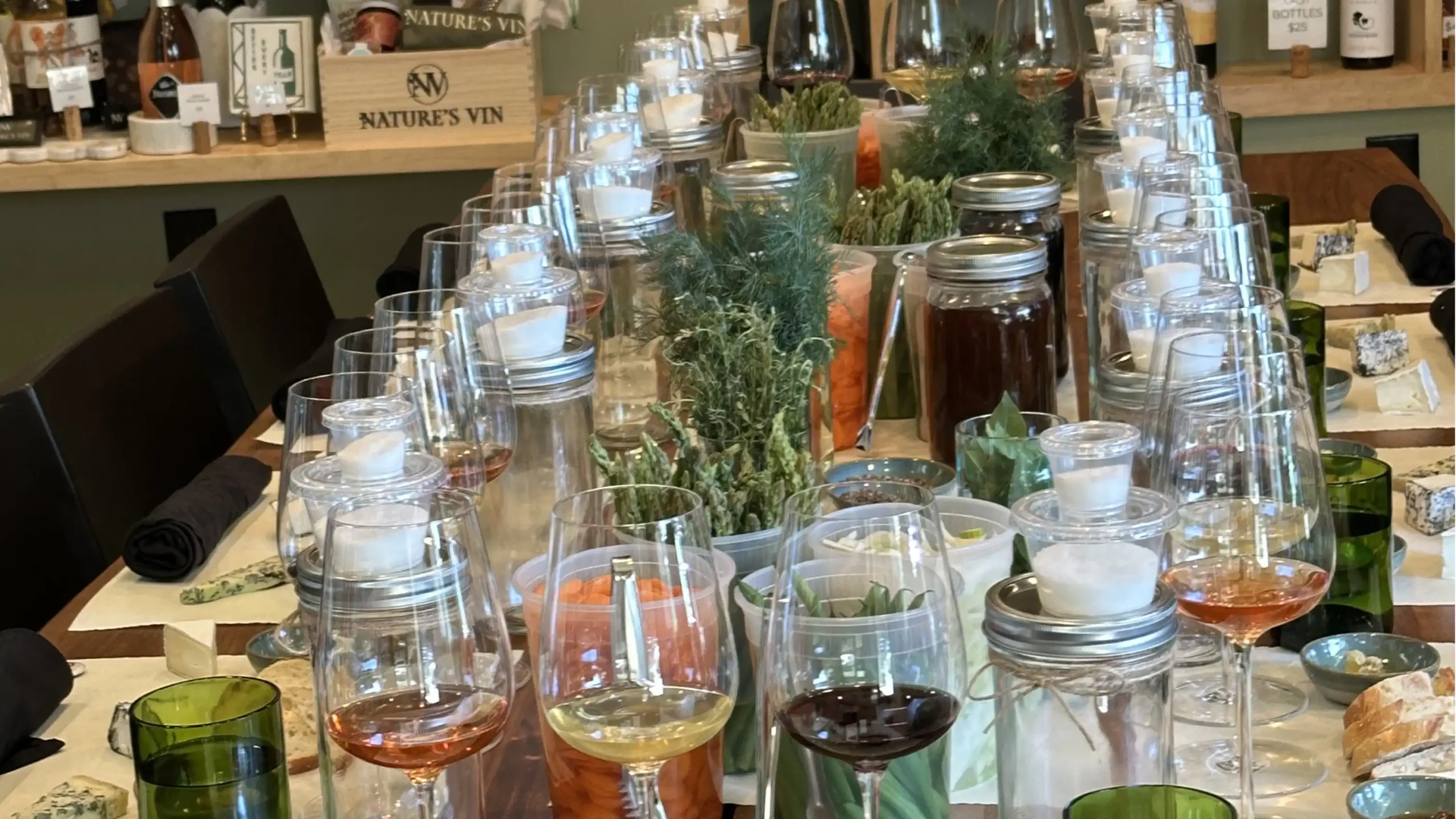 Natures Vin Wine Tasting